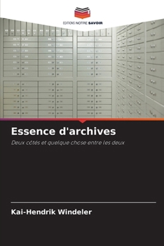 Paperback Essence d'archives [French] Book