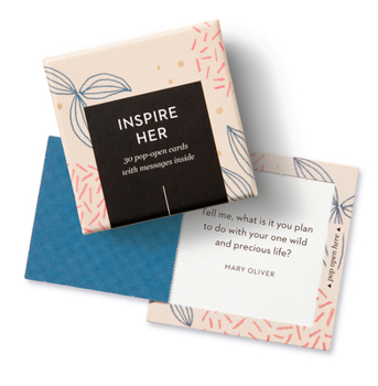 Misc. Thoughtfulls: Inspire Her: 30 Pop-Open Cards with Messages Inside Book