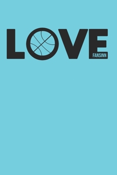Cool Basketball Love Notebook: Graph Paper Journal 6x9 - 120 Pages