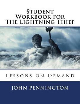 Paperback Student Workbook for The Lightning Thief: Lessons on Demand Book