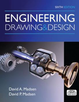 Hardcover Engineering Drawing and Design Book