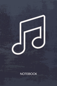 Bullet Dotted Journal: Composer Notebook Dotted Grid a5 6x9 120 Pages - I Love Music Planner Musical Note Diary Classical Music - 90s Kids Partygoer Gift Idea for Men and Women