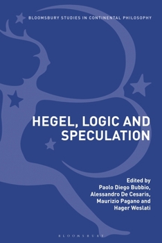 Paperback Hegel, Logic and Speculation Book