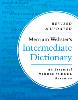 Hardcover Merriam-Webster's Intermediate Dictionary Book