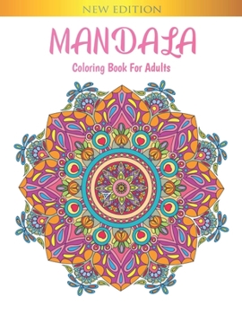 Paperback Mandala Coloring Book For Adults: Beautiful Mandalas for Stress Relief and Relaxation Book