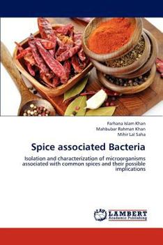 Paperback Spice Associated Bacteria Book