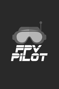 FPV Pilot: 6x9 FPV | blank with numbers paper | notebook | notes