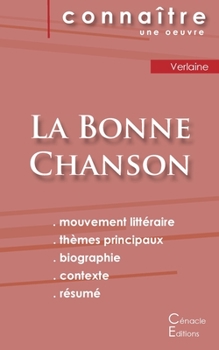 Paperback Fiche de lecture La Bonne Chanson de Verlaine (Analyse littéraire de référence et résumé complet) [French] Book