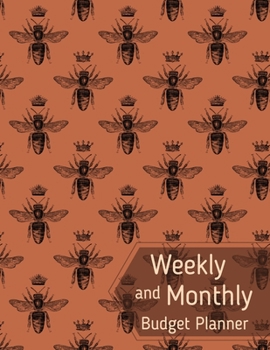 Paperback Weekly and Monthely Budget Planner Book