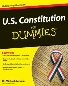 Paperback U.S. Constitution for Dummies Book