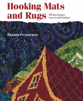 Paperback Hooking Mats and Rugs: 33 New Designs from an Old Tradition [Large Print] Book