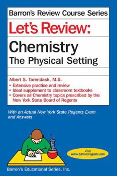 Paperback Let's Review Chemistry: The Physical Setting Book