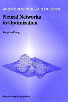Hardcover Neural Networks in Optimization Book