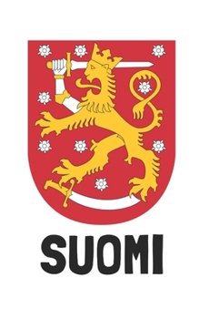 Suomi: Handy journal notebook diary with blank lined paper to write in (Europe)