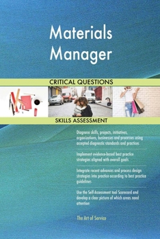 Paperback Materials Manager Critical Questions Skills Assessment Book
