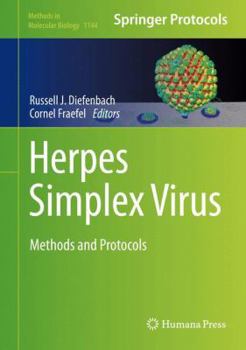 Hardcover Herpes Simplex Virus: Methods and Protocols Book