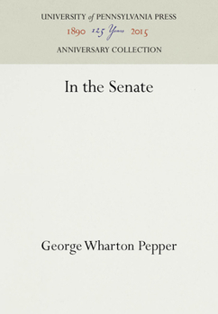 Hardcover In the Senate Book