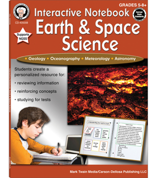Paperback Interactive Notebook: Earth & Space Science, Grades 5 - 8 Book