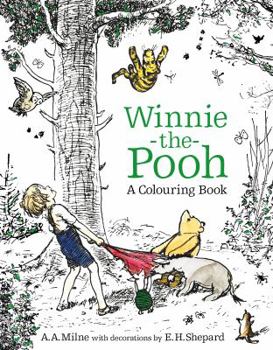 Paperback Winnie The Pooh A Colouring Book