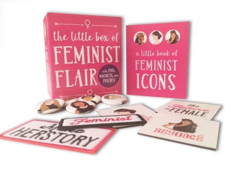 Paperback The Little Box of Feminist Flair: With Pins, Patches, & Magnets Book