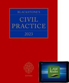 Hardcover Blackstones Civil Practice 2023 Book