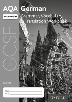 Paperback AQA GCSE German Found Grammar Vocab Tran Book