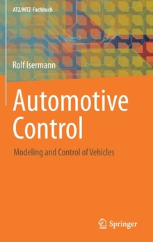 Hardcover Automotive Control: Modeling and Control of Vehicles Book