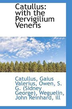 Paperback Catullus: With the Pervigilium Veneris Book