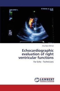Paperback Echocardiographic Evaluation of Right Ventricular Functions Book