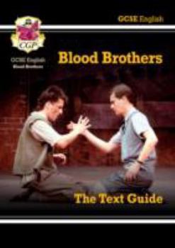 Paperback GCSE English Text Guide Blood Brothers [Unknown] Book