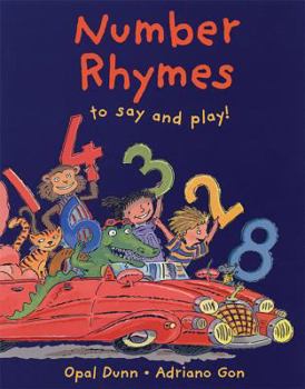 Hardcover Number Rhymes to Say and Play! Book
