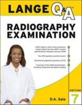 Paperback Lange Q&A Radiography Examination, Seventh Edition (LANGE Q&A Allied Health) Book