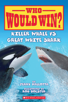 Paperback Killer Whale vs. Great White Shark Book