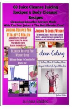 Clean Eating / 16 Blender Recipes For Smoothie Diet & Detox Diet / Juicing Recipes For Vitality & Health
