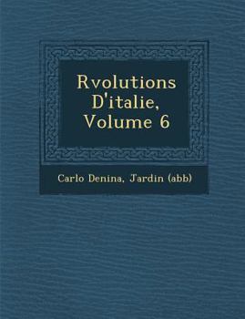 Paperback R Volutions D'Italie, Volume 6 [French] Book