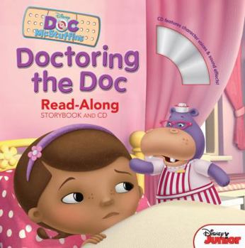 Paperback Doc McStuffins Read-Along Storybook and CD Doctoring the Doc Book