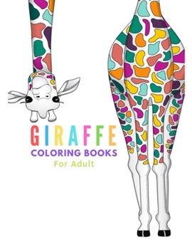 Paperback Giraffe coloring books for adult: Relaxing Coloring Book For Grownups Designs with Henna, Paisley and Mandala Style Patterns Animal Coloring Books Book