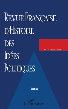 Varia (Revue Francaise d'Histoire Des Idees Pol) (French Edition)