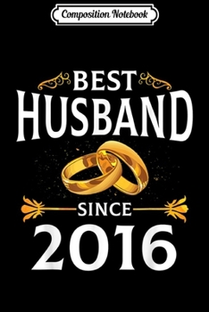 Paperback Composition Notebook: Mens Best Husband Since 2013 Wedding Anniversary Gift Journal/Notebook Blank Lined Ruled 6x9 100 Pages Book