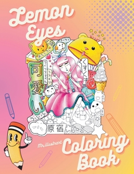 Paperback Lemon Eyes Coloring Book: Let's color it! [Spanish] Book