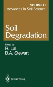 Hardcover Advances in Soil Science: Soil Degradation Book
