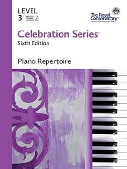 Paperback C6R03 - Celebration Series Sixth Edition - Piano Repertoire Level 3 - The Royal Conservatory Book