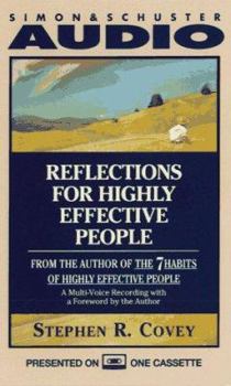 Audio Cassette Reflections for Highly Effective People Book