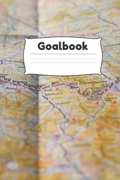 Paperback Goalbook: 6x9 120 white pages Notebook, Journal for getting Your Goals Live Book