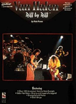 Hardcover Van Halen: Riff by Riff: Guitar with Tablature Book