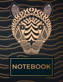 Paperback Notebook: Ruled Notebook Journal for Tiger, Jaguars, Black Panther Lovers, 120 pages, (large 8.5x11 in) Book