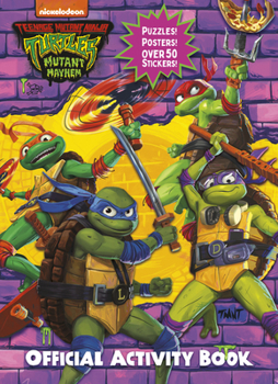 Paperback Teenage Mutant Ninja Turtles: Mutant Mayhem: Official Activity Book