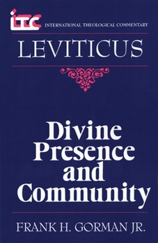 Paperback Leviticus: Divine Presence and Community Book