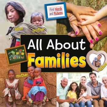 All about Families - Book  of the First Words and Pictures