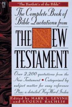 Paperback Complete Book of Bible Quotes from the New Testament Book